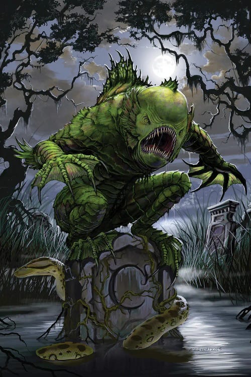 Graveyard Creature by Stanley Morrison wall art