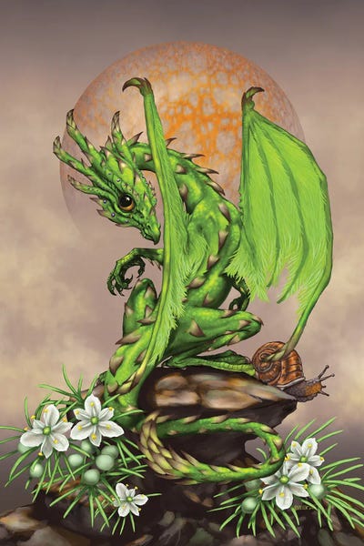 Dragons: Asparagus Dragon by Stanley Morrison