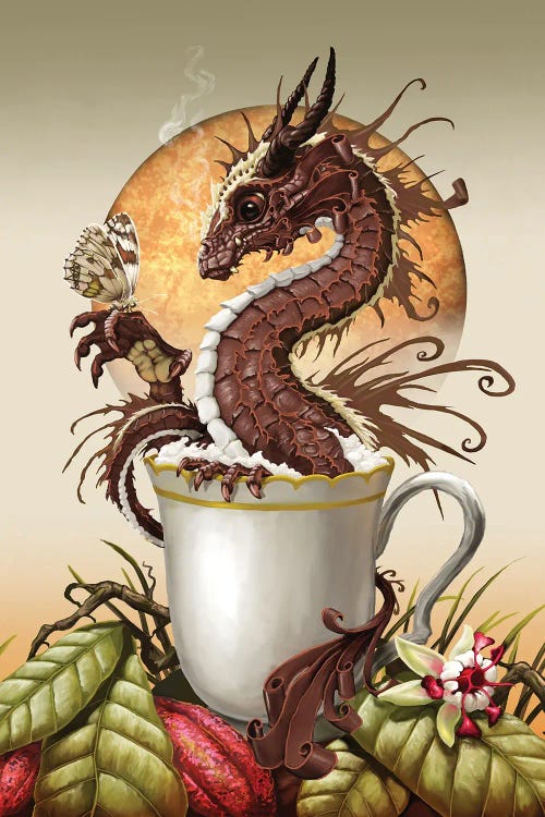 Hot Chocolate by Stanley Morrison wall art