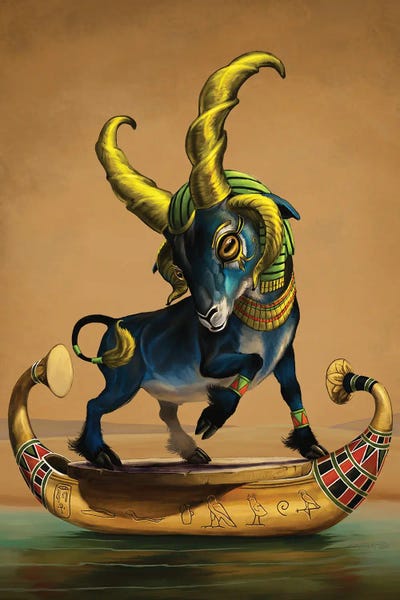Mythical Creatures: Khnum by Stanley Morrison