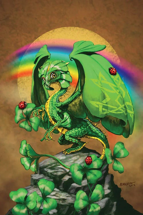 Luck Dragon by Stanley Morrison wall art