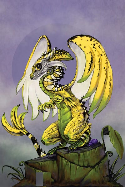 Stanley Morrison: Banana Dragon by Stanley Morrison