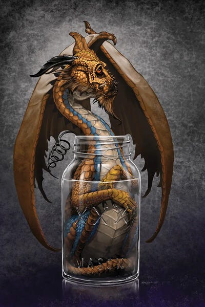 Stanley Morrison: Moonshine Dragon by Stanley Morrison