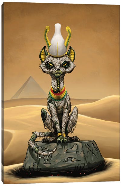 Osiris Canvas Art Print - Egypt Art