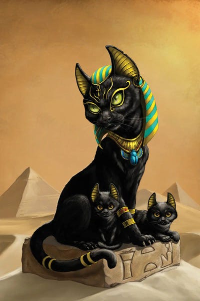 Mythical Creatures: Bastet by Stanley Morrison