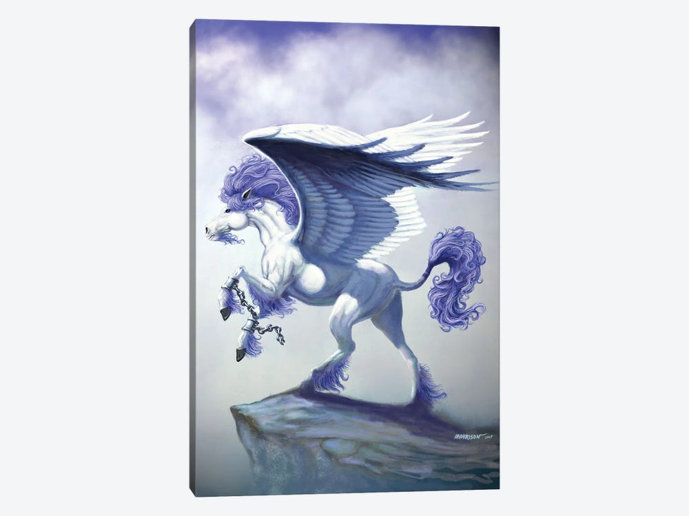Pegasus Unchained Digital by Stanley Morrison 1-piece Canvas Artwork
