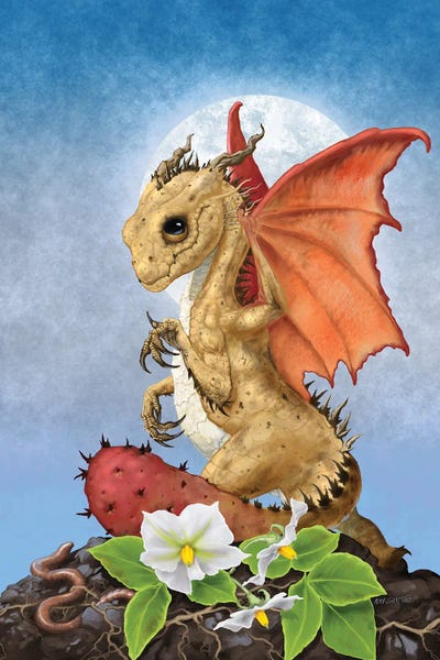 Stanley Morrison: Potato Dragon by Stanley Morrison