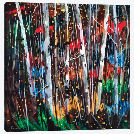 Autumn Fireworks Canvas Print #SYT2} by Graham Forsythe Canvas Artwork