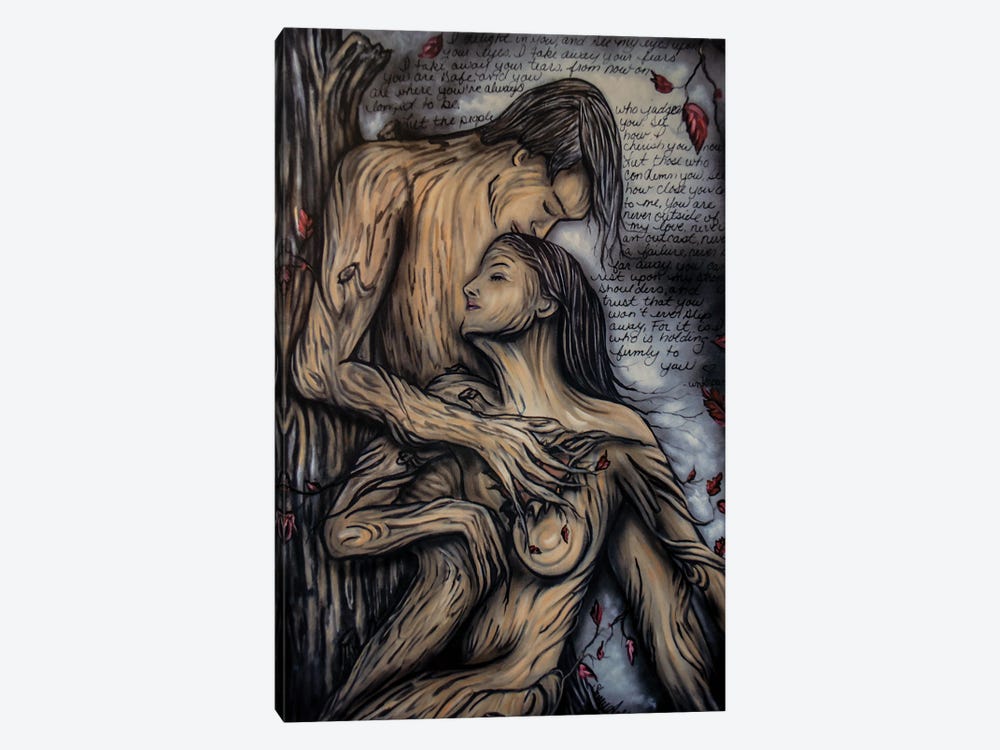 Holding Your Heart by Sherry Arthur 1-piece Art Print
