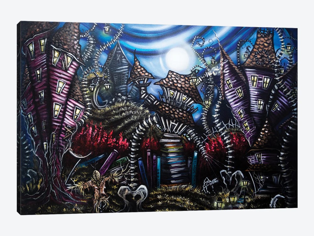Looking Through Sleeps Veil by Sherry Arthur 1-piece Canvas Print