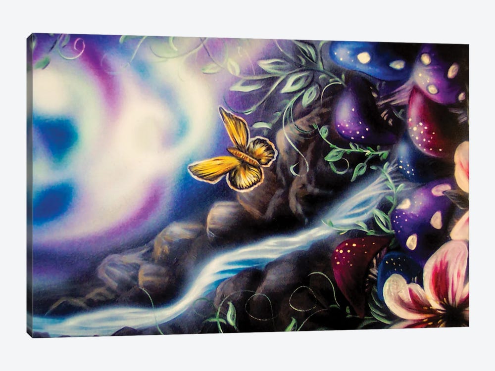 A Whimsical Journey by Sherry Arthur 1-piece Canvas Artwork