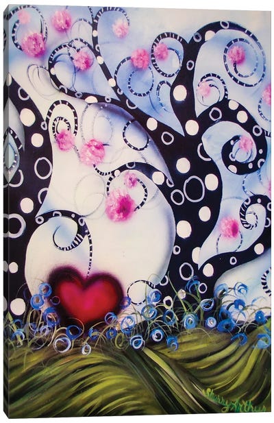 Untitled Heart Canvas Art Print - Sherry Arthur