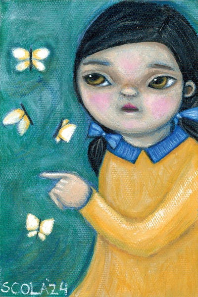 Fine Art Print: Butterflies by Sylvia Colasacco