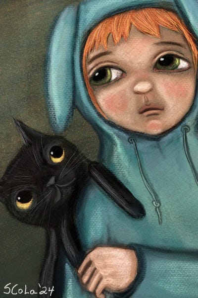 Fine Art Print: I Got Your Back by Sylvia Colasacco