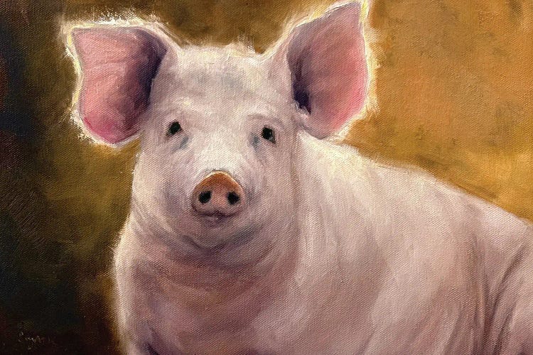 I'm Listening by Suzanne Sheran canvas print