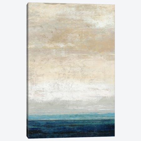 Blue Bands Canvas Print #SZN10} by Suzanne Nicoll Canvas Art Print