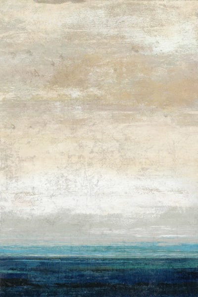 Coastal & Ocean Abstracts: Blue Bands by Suzanne Nicoll