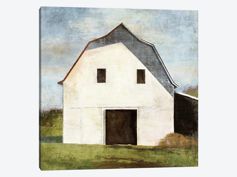 Hay Barn by Suzanne Nicoll 1-piece Canvas Artwork