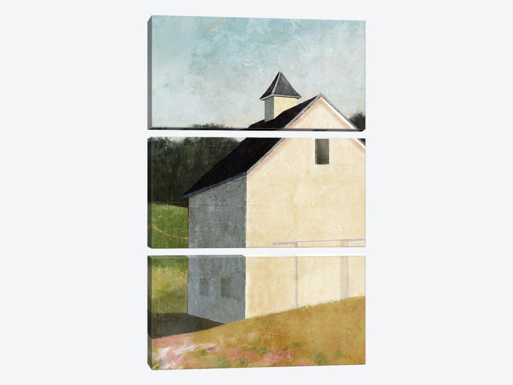 Hillside Barn by Suzanne Nicoll 3-piece Canvas Artwork