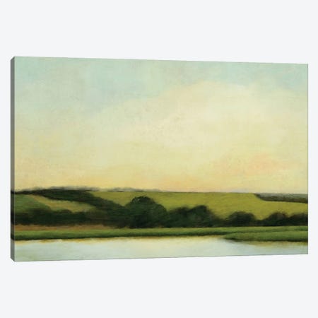 Lake Zoar Canvas Print #SZN25} by Suzanne Nicoll Canvas Art Print