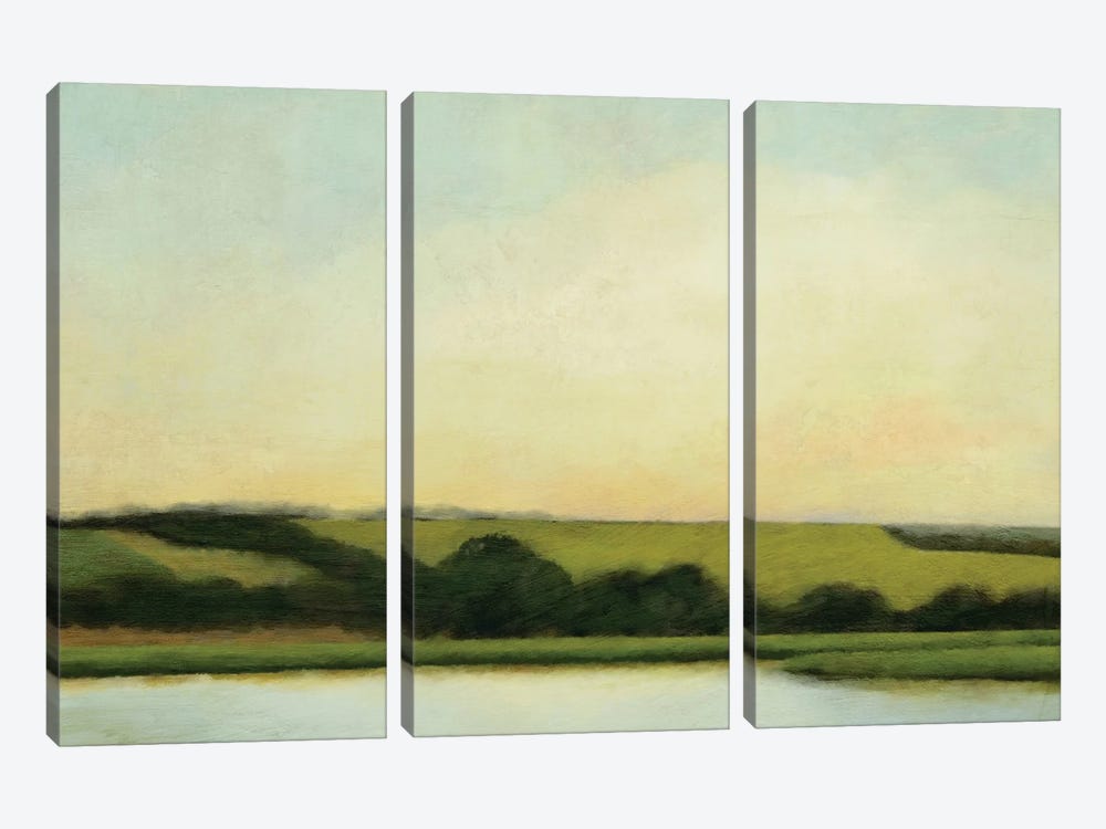 Lake Zoar by Suzanne Nicoll 3-piece Canvas Print