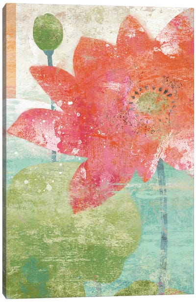 Lotus I Canvas Art Print