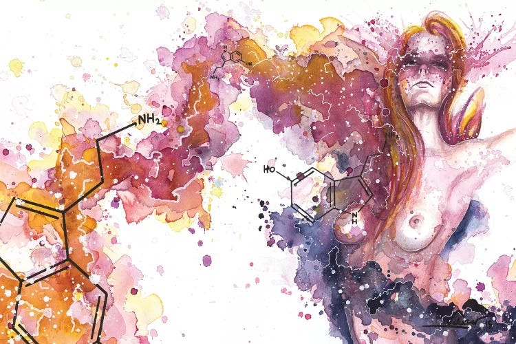 Serotonin by Collin Salazar wall art