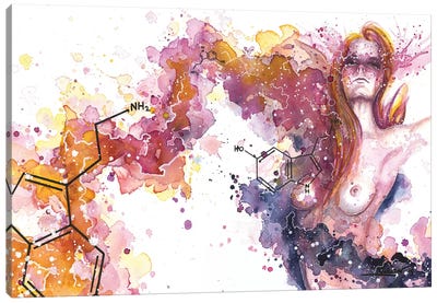 Serotonin Canvas Art Print