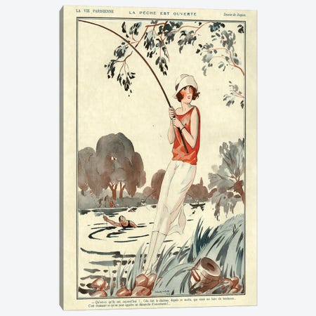 1924 La Vie Parisienne Magazine Plate Canvas Print #TAA104} by The Advertising Archives Art Print