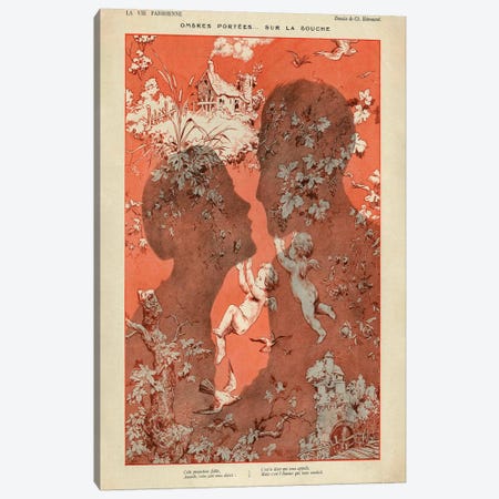 1925 La Vie Parisienne Magazine Plate Canvas Print #TAA108} by The Advertising Archives Canvas Artwork