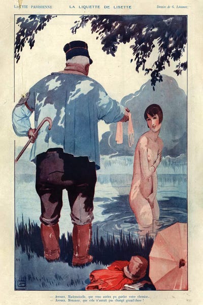 The Advertising Archives: 1925 La Vie Parisienne IV Plate by The Advertising Archives