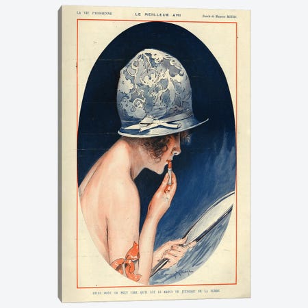 1925 La Vie Parisienne Magazine Plate Canvas Print #TAA113} by The Advertising Archives Canvas Art Print
