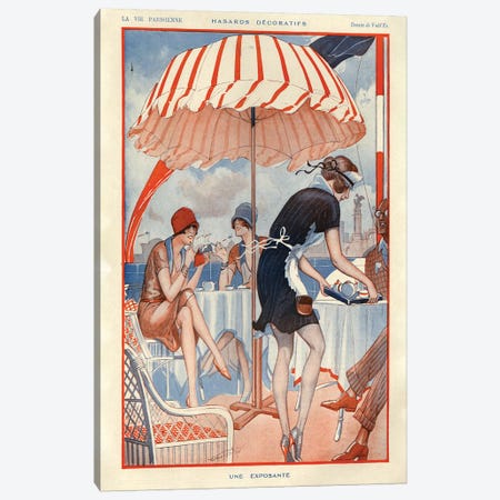 1925 La Vie Parisienne Magazine Plate Canvas Print #TAA116} by The Advertising Archives Canvas Art