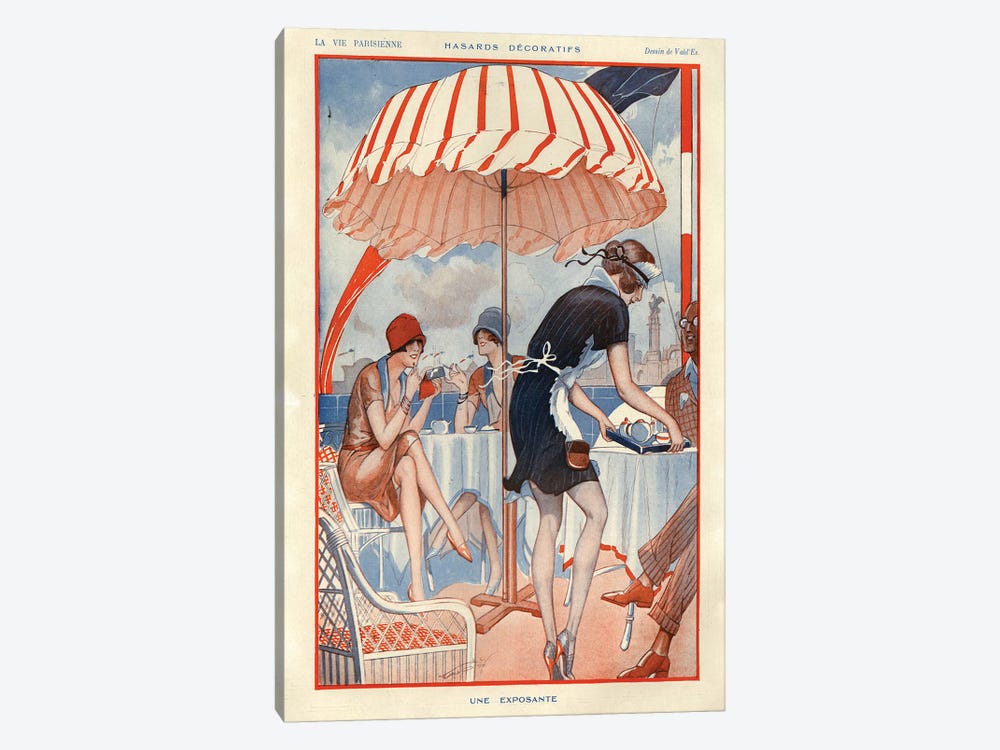 1925 La Vie Parisienne Magazine Plate by The Advertising Archives 1-piece Art Print