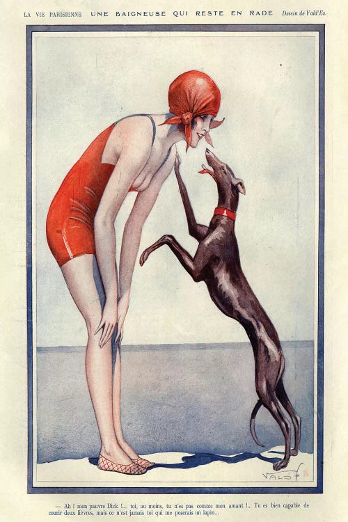 1925 La Vie Parisienne XII Plate