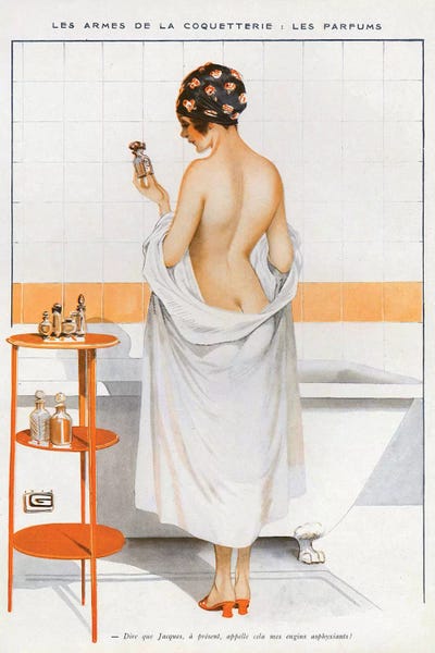 The Advertising Archives: 1916 La Vie Parisienne Magazine Plate by The Advertising Archives