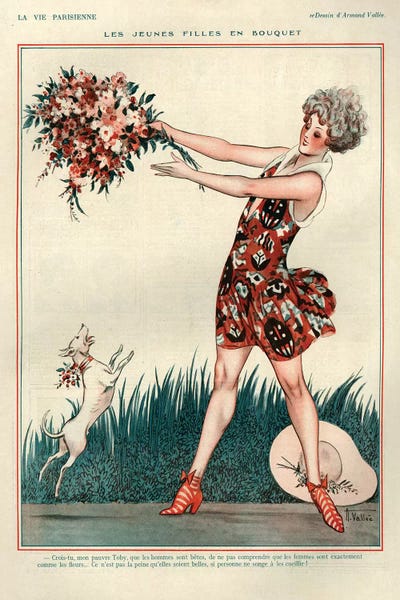The Advertising Archives: 1926 La Vie Parisienne III Plate by The Advertising Archives