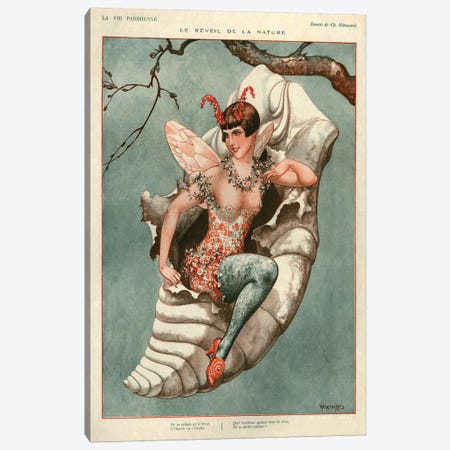 1926 La Vie Parisienne Magazine Plate Canvas Print #TAA126} by The Advertising Archives Art Print