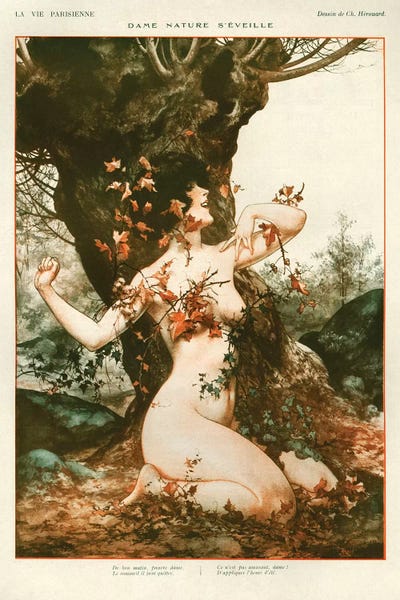 1926 La Vie Parisienne V Plate by The Advertising Archives canvas print