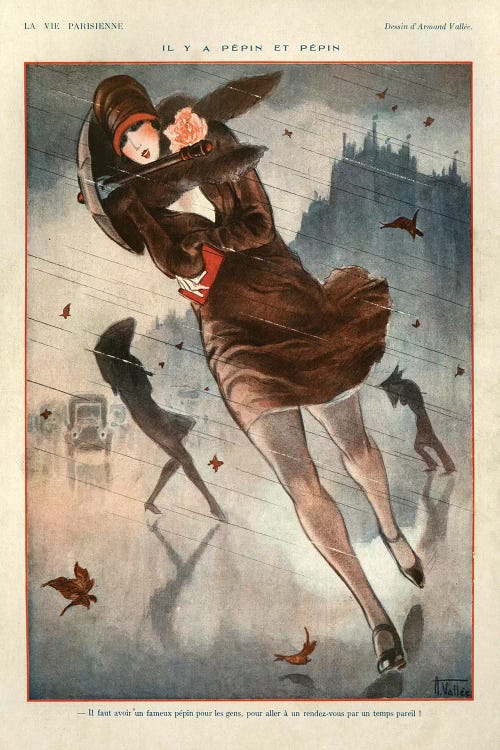 1926 La Vie Parisienne Magazine Plate