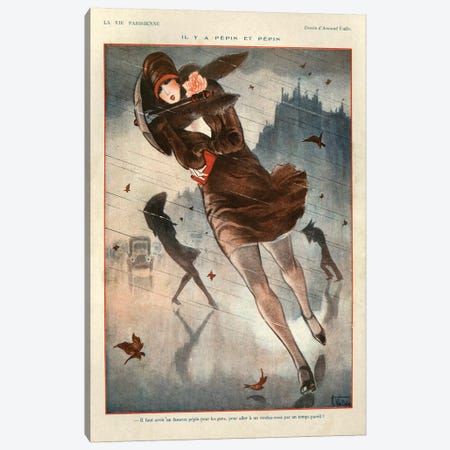 1926 La Vie Parisienne Magazine Plate Canvas Print #TAA128} by The Advertising Archives Canvas Wall Art