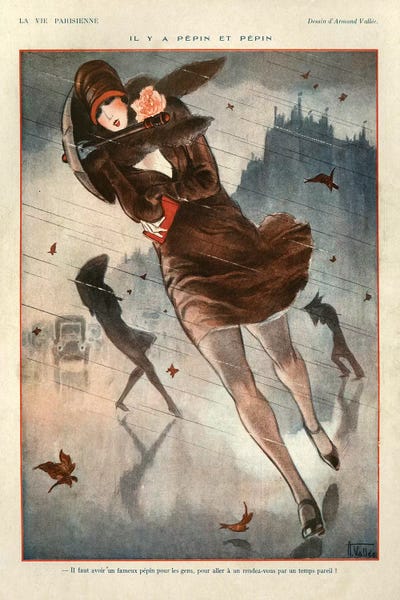 The Advertising Archives: 1926 La Vie Parisienne VI Plate by The Advertising Archives