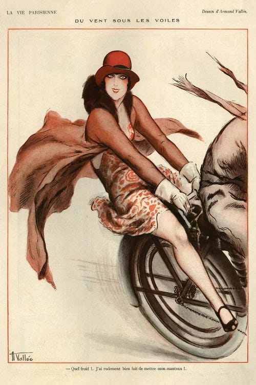 1926 La Vie Parisienne Magazine Plate