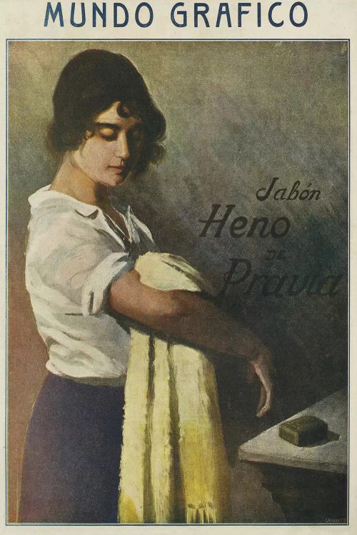 1916 Mundo Grafico Magazine Cover by The Advertising Archives wall art