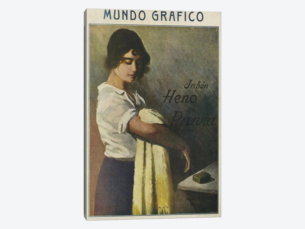 1916 Mundo Grafico Magazine Cover by The Advertising Archives 1-piece Canvas Wall Art