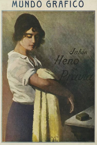 The Advertising Archives: 1916 Mundo Grafico Magazine Cover by The Advertising Archives