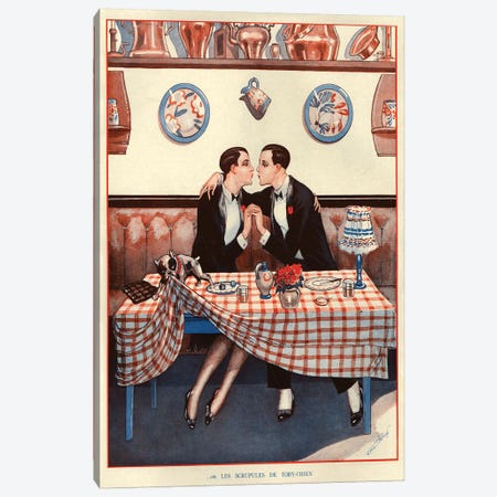 1926 La Vie Parisienne Magazine Plate Canvas Print #TAA130} by The Advertising Archives Canvas Print