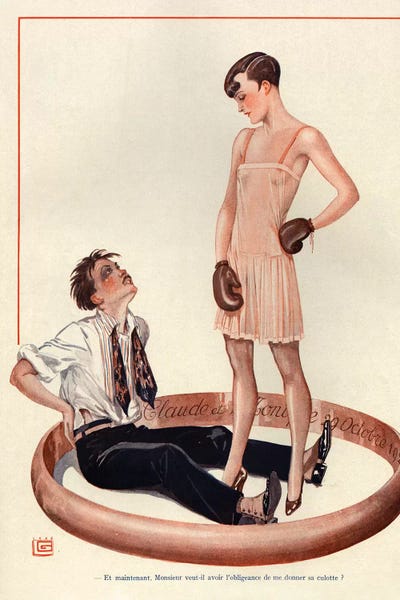 The Advertising Archives: 1926 La Vie Parisienne IX Plate by The Advertising Archives