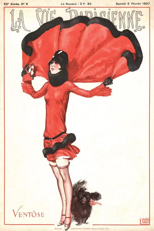 1927 La Vie Parisienne Magazine Cover