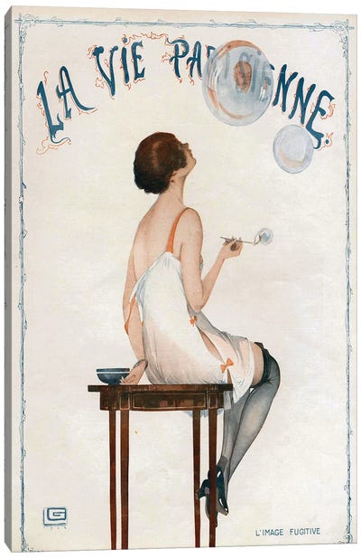 1927 La Vie Parisienne Magazine Cover Canvas Art Print